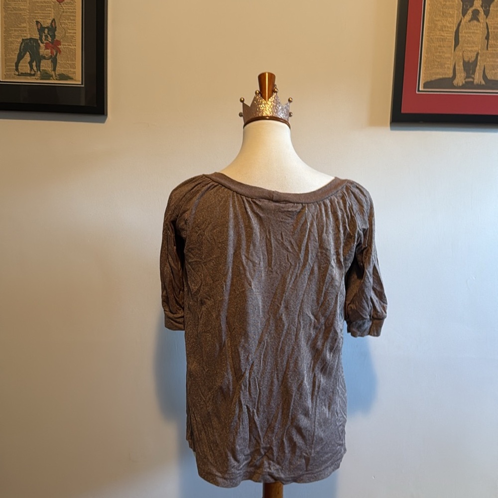 Michael Stars Shine Flowy Top - Picture 5 of 5